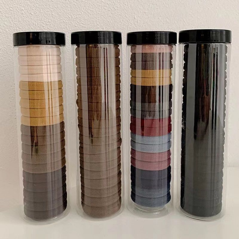 Seamless Hair Band High Elastic Rubber Band Adult Hair Tie Thick Hair Rope Female Hair Tie Simple Headstring Accessories