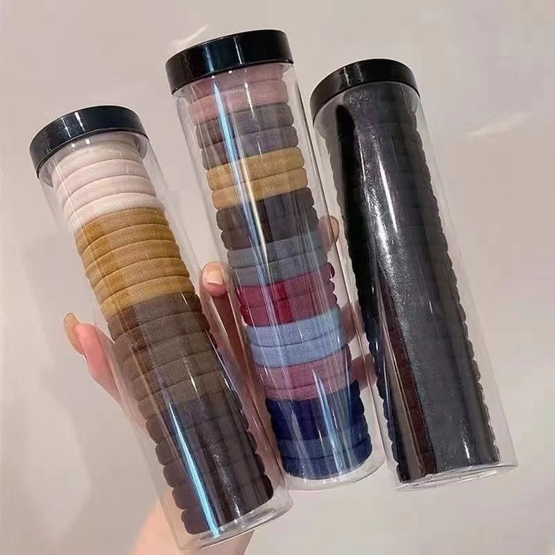 Seamless Hair Band High Elastic Rubber Band Adult Hair Tie Thick Hair Rope Female Hair Tie Simple Headstring Accessories