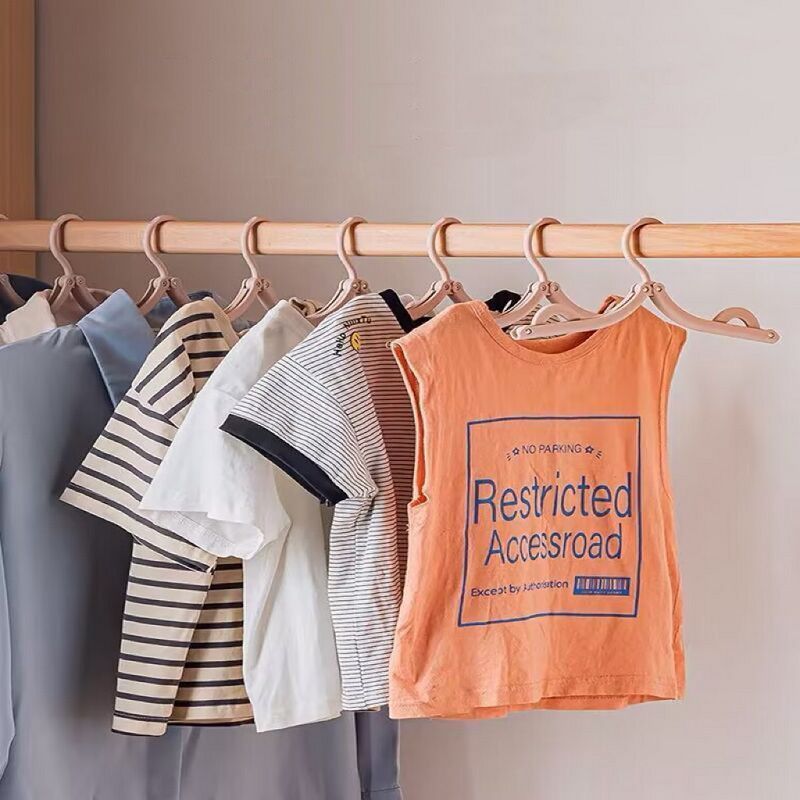 4 Foldable Color Convenient Clothes Hangers Travel Clothes Drying Machine Hotel Hotel Multi-functional Clothes Drying Rack Color Random