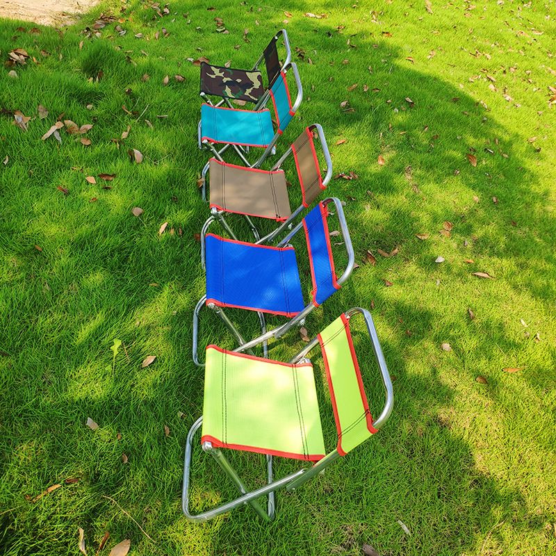 Folding Bench Mazza Outdoor Thick-backed Fishing Chair Portable Train Station Queue Chair Folding Chair
