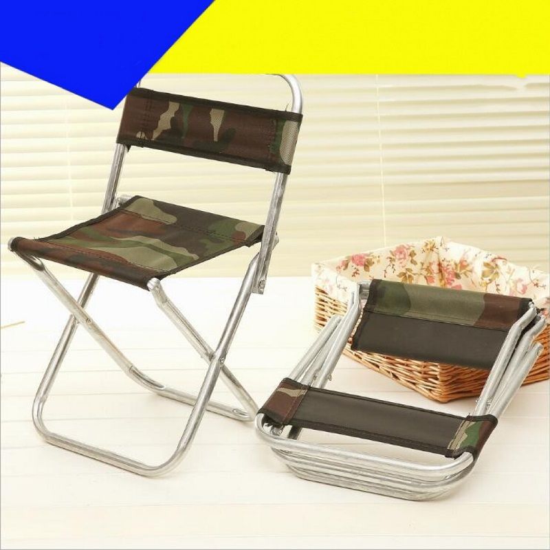 Folding Bench Mazza Outdoor Thick-backed Fishing Chair Portable Train Station Queue Chair Folding Chair