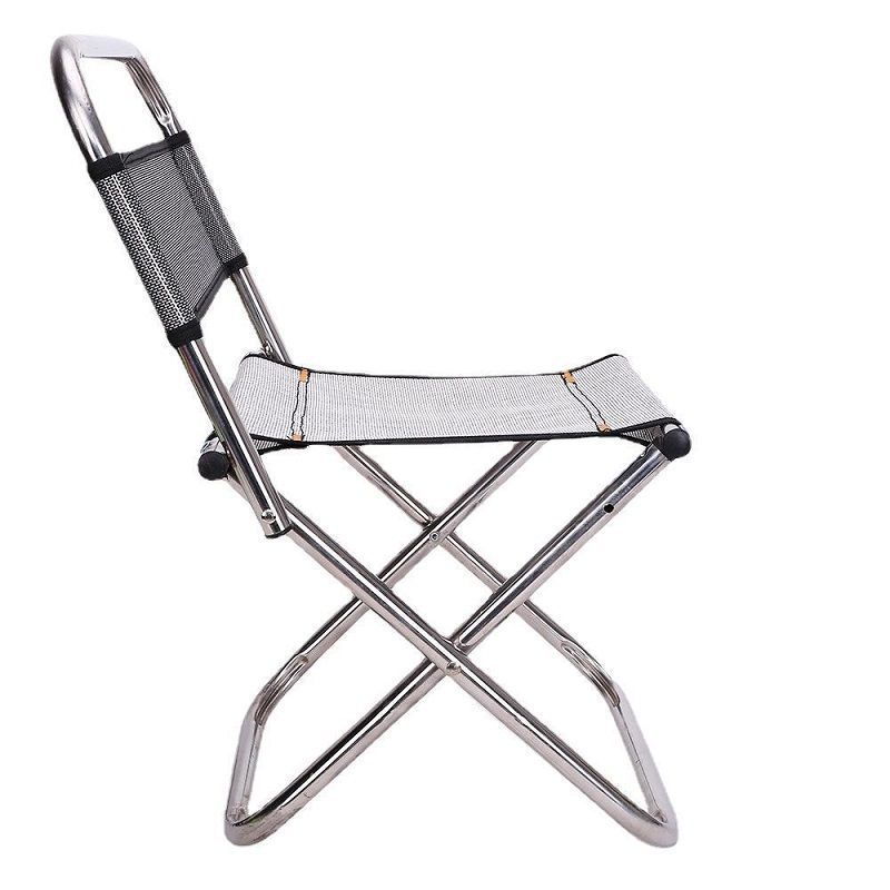 Folding Bench Mazza Outdoor Thick-backed Fishing Chair Portable Train Station Queue Chair Folding Chair