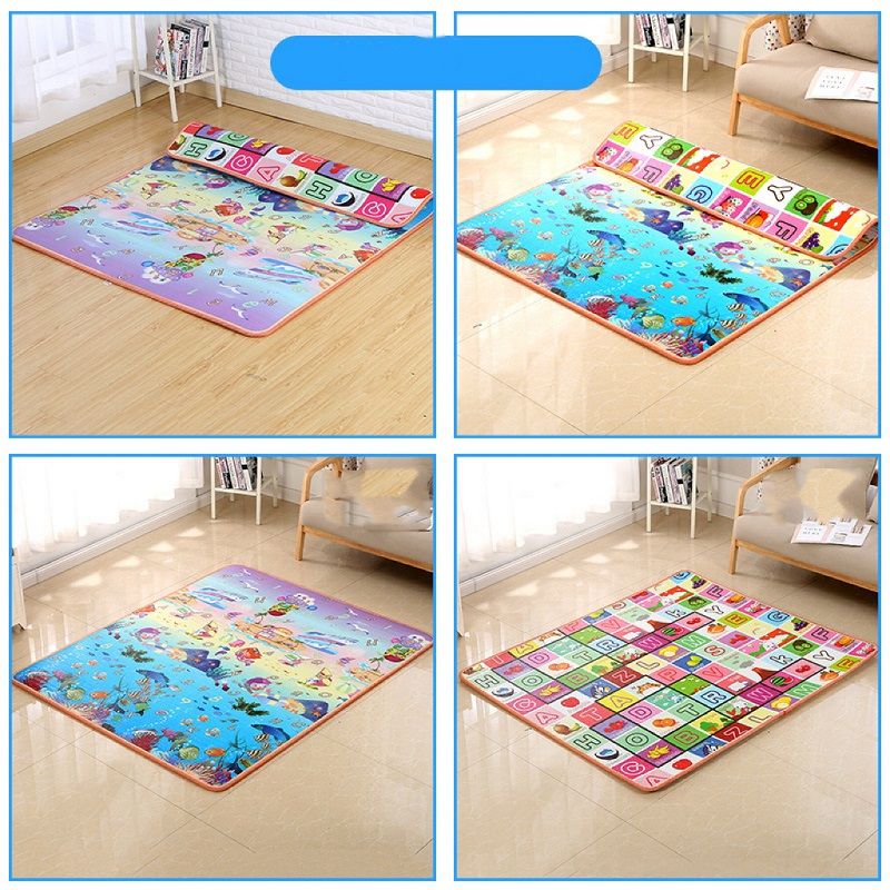 Children's Baby Spliced Foam Climbing Mat Home Bedroom Sponge Mat Baby Fall Crawling Mat Folding