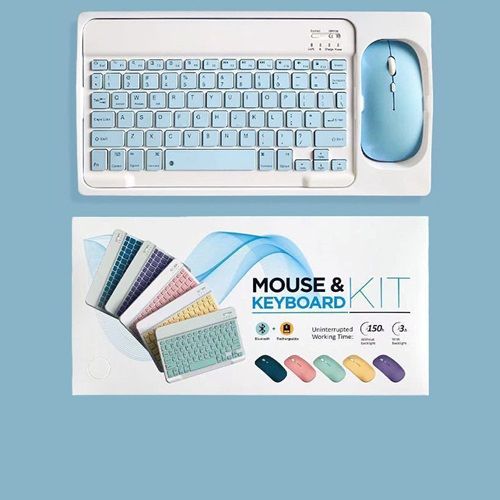 Slim Portable Bluetooth Keyboard And Mouse Kit For IPad Tablet 10 "Bluetooth Keyboard For Android Phone