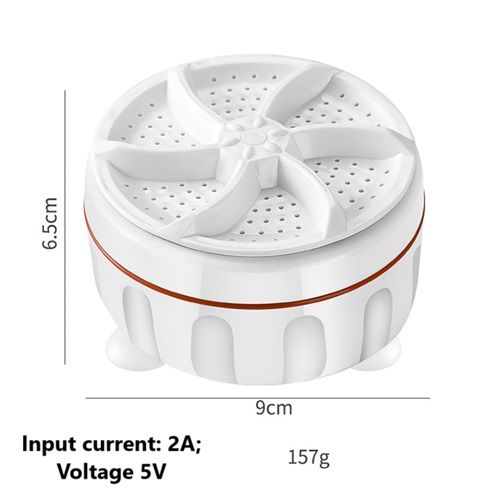 Mini Portable Washing Machine Home Dormitory Underwear Socks Mini Turbo Lazy Compact Washing Machine