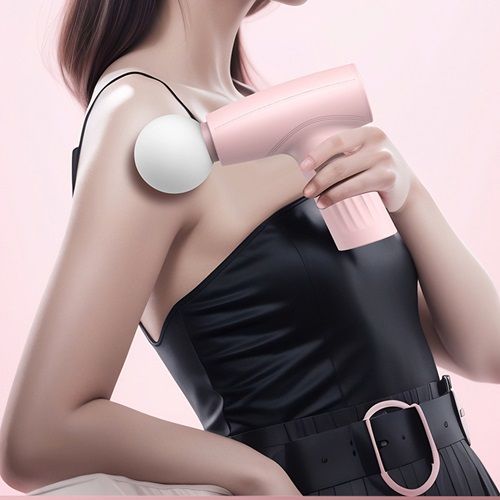 New gift Mini Fascia Gun Muscle Massager Massage Stick Vibration Massage Fascia Instrument MIni3 Adjustment