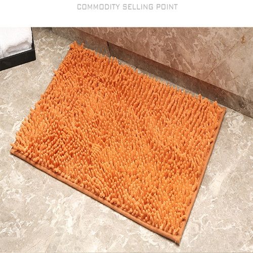 Chenille Home Carpet Bedroom Dining Room Floor Mat Bathroom Toilet Door Absorbent Non-slip Mat