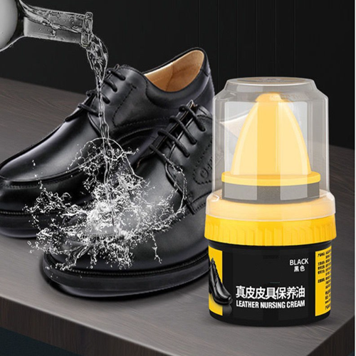 Leather Shoe Polishing Sheep Oil Leather Maintenance Oil Leather Repair Cream Care Shoe Polish Leather Shoe Beauty Cream With Brush