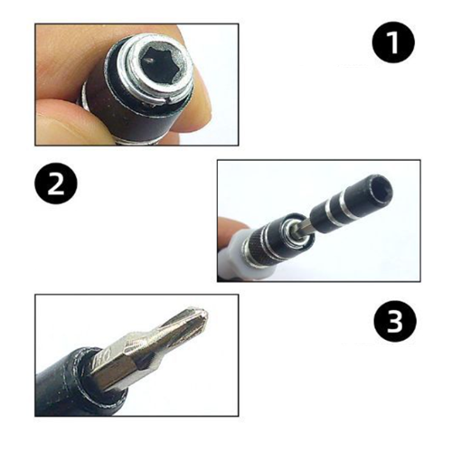 45 in 1 Precision Screwdriver Set Mobile Phone Computer Glasses Multi-purpose Dismantling Machine Maintenance Hardware Tool Box CR-V Batch Head