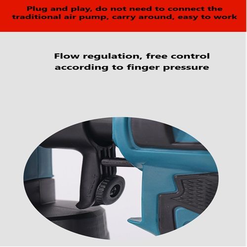 New Electric Spray Gun High Pressure Spray Gun Portable Latex Paint Spray Gun Glue Gun (plug and play)