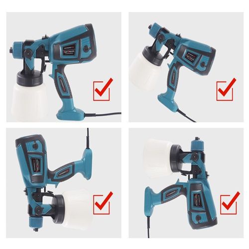New Electric Spray Gun High Pressure Spray Gun Portable Latex Paint Spray Gun Glue Gun (plug and play)