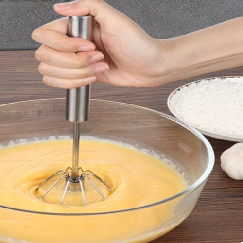 Stainless Steel Whisk Cream Whisk Semi-automatic Whisk Kitchen Mixer Whisk