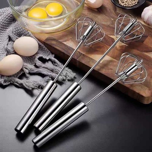 Stainless Steel Whisk Cream Whisk Semi-automatic Whisk Kitchen Mixer Whisk