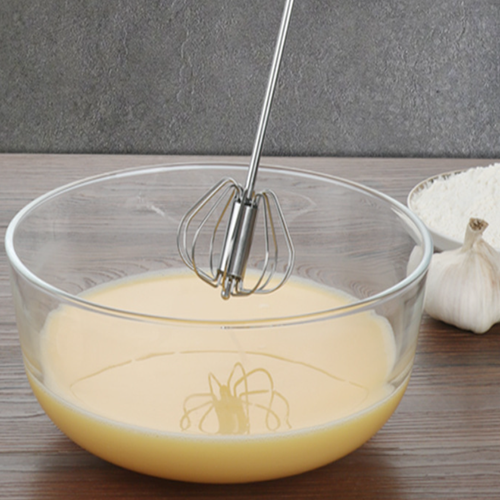 Stainless Steel Whisk Cream Whisk Semi-automatic Whisk Kitchen Mixer Whisk