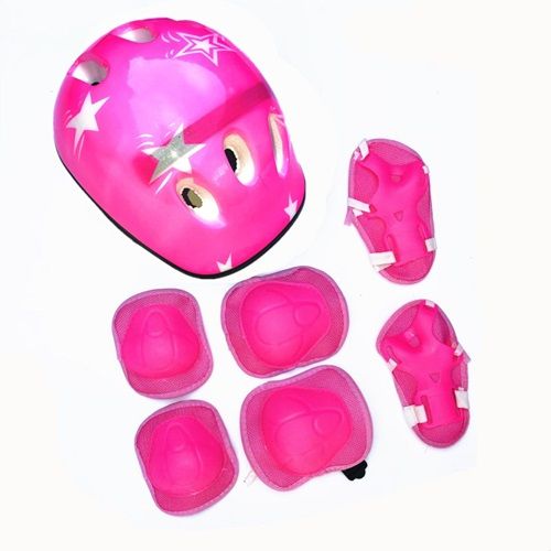 Children's Helmet Protector Set Anti-fall Sports Knee Pads Roller Skates Balance Bike Skateboards Skate Helmet
