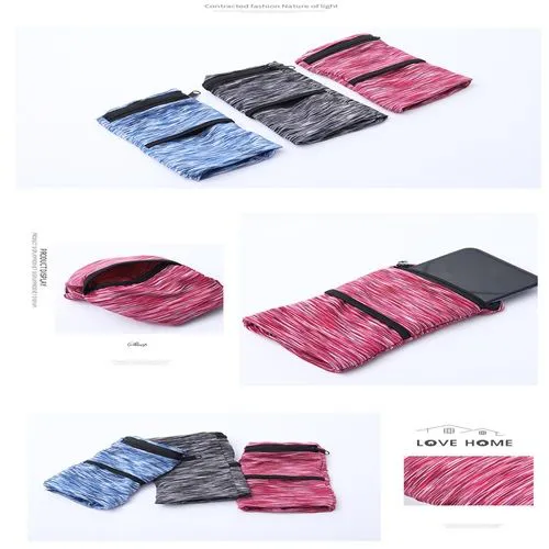 Outdoor Sports Wrist Bag Men And Women Cycling Running Mobile Phone Arm Bag Fitness Arm Band Polyester Ammonia Arm Bag