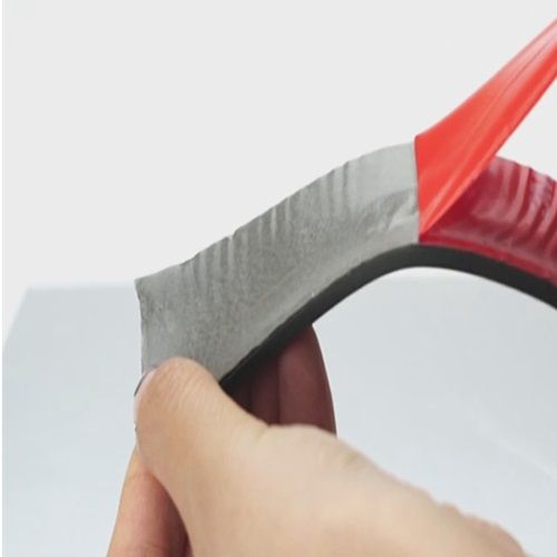 Rubber Strip Flat Strip Shock Pad Non-slip Rubber Gasket Back Rubber Rubber Plate Buffer Strip Self-adhesive Seal Strip（3 mm thick and 30 mm wide）
