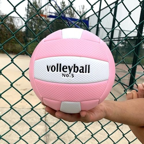 Volleyball PVC Machine Sewing Volleyball No. 5 Competition Training Special Ball Net Air Needle Pump Set