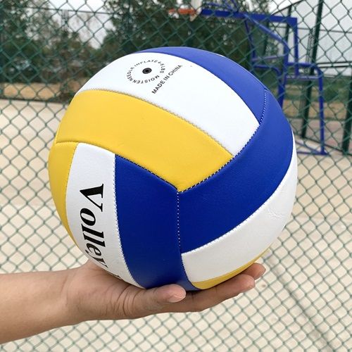 Volleyball PVC Machine Sewing Volleyball No. 5 Competition Training Special Ball Net Air Needle Pump Set