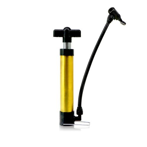 Basketball Football Volleyball Ball Pump Mini Portable Plastic Inflator General Purpose Ball Pump Set With Net +2 Air Needle +1 Net