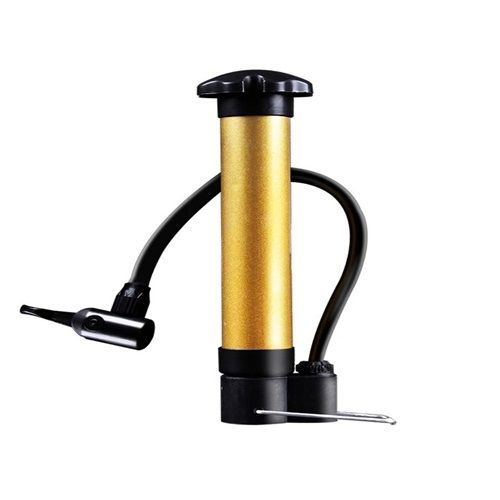 Basketball Football Volleyball Ball Pump Mini Portable Plastic Inflator General Purpose Ball Pump Set With Net +2 Air Needle +1 Net