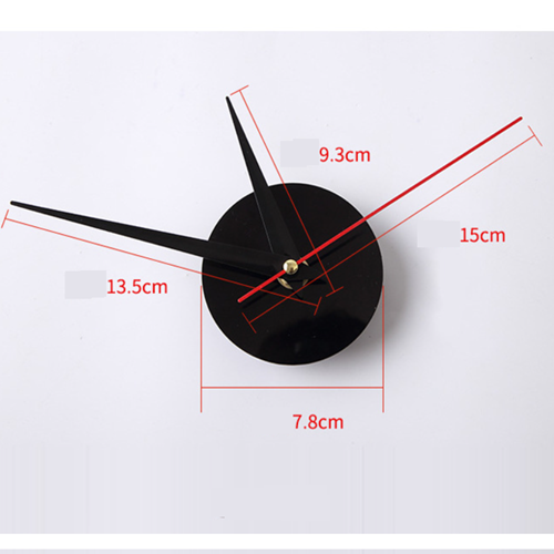 European Simple 40cm Gold Luminous Silent Clock Diy Three-dimensional 3D Digital Wall Clock Living Room Bedroom Digital Clock