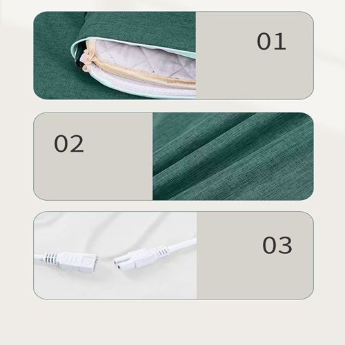 Herbal Moxibustion Heating Pad Moxibustion Mattress Moxibustion Mat Moxibustion Electric Treatment Mat Warm Bed Heat Moxibustion Mat(with British standard plug)