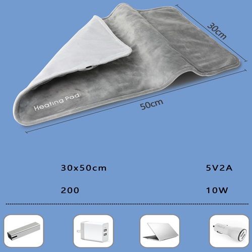 Graphene Smart Constant Temperature USB Heating Cushion Hand And Foot Warmer Hot Compress Physiotherapy Electric Blanket