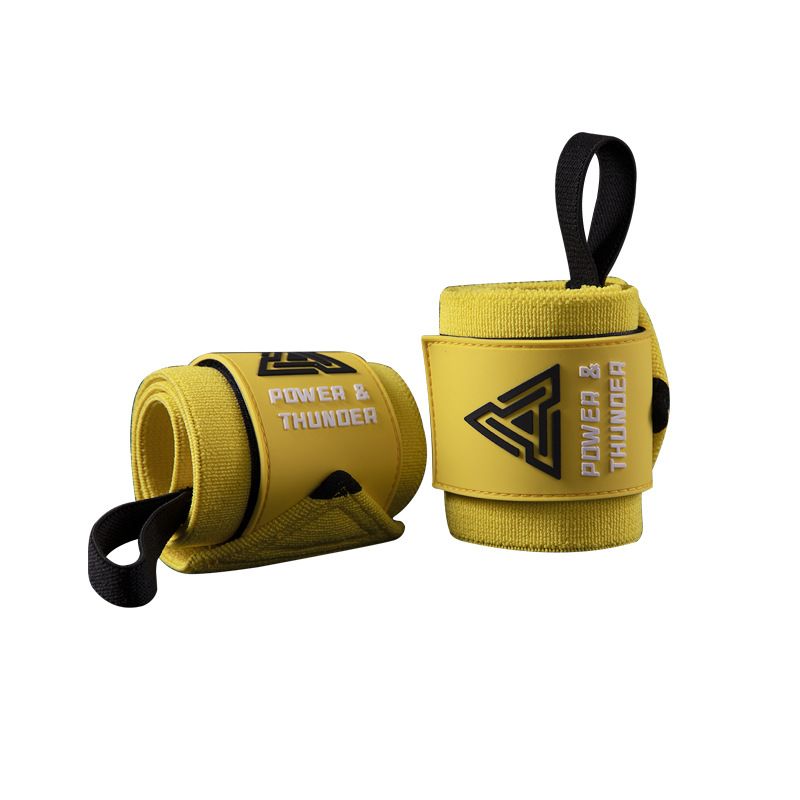 1 Pair Of Strong Winding Pressure Bench Press Heavy Wrist Guard Badminton Volleyball Basketball Fitness Men's And Women's Wrist Guard