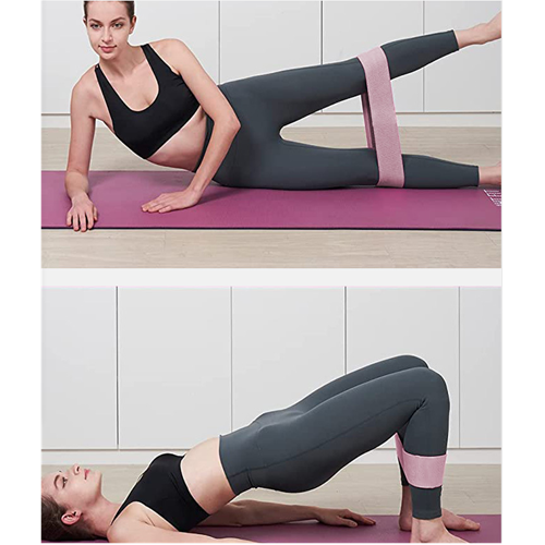 Elastic Yoga Resistance Band Hip Circle Elastic Hip Circle Fitness Squat Resistance Band Yoga Stretching Band Forty Pounds