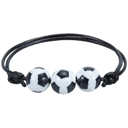 Basketball Football Bracelet Wax String Bracelet Hand Woven Bracelet Bracelet