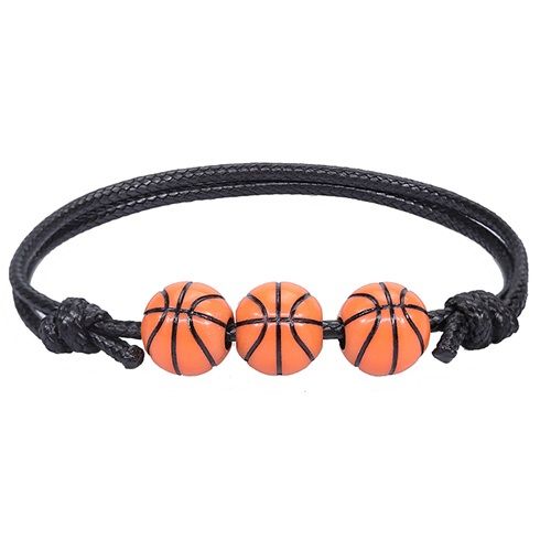 Basketball Football Bracelet Wax String Bracelet Hand Woven Bracelet Bracelet