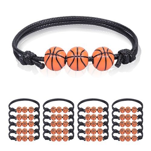 Basketball Football Bracelet Wax String Bracelet Hand Woven Bracelet Bracelet