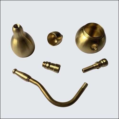 Metal Two Water Filter Brass Water Bag Bong Four Type Metal Pipe Gourd