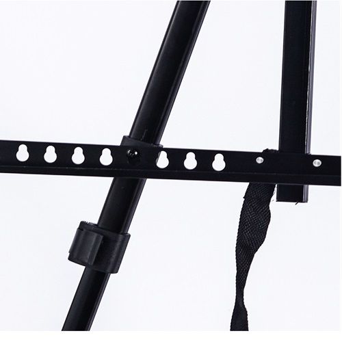 Folding Metal Iron Picture Frame Triangle Easel Black Sketch Art  Easel Sketch Children's Easel Advertising Stand