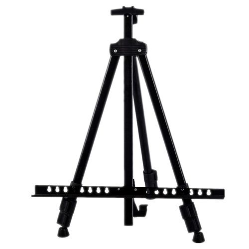 Folding Metal Iron Picture Frame Triangle Easel Black Sketch Art  Easel Sketch Children's Easel Advertising Stand