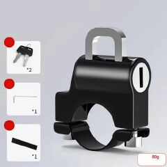 Electric Vehicle Helmet Hook Lock Multi-functional Battery Car Buckle Hook Lock Secure Pedal Storage Anti-theft Helmet Lock