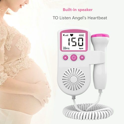 Fetalcardiometer Doppler Pregnancy Monitoring Stethoscope Smart Fetal Heart