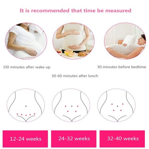 Fetalcardiometer Doppler Pregnancy Monitoring Stethoscope Smart Fetal Heart