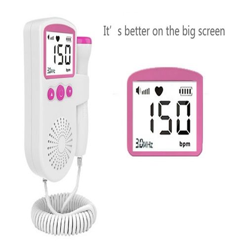 Fetalcardiometer Doppler Pregnancy Monitoring Stethoscope Smart Fetal Heart