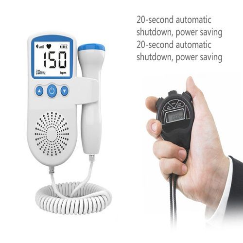 Fetalcardiometer Doppler Pregnancy Monitoring Stethoscope Smart Fetal Heart
