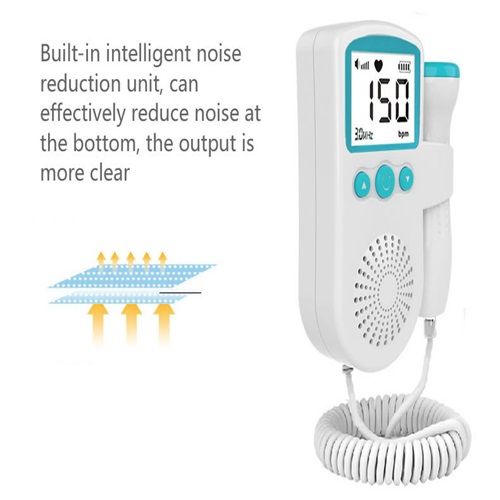 Fetalcardiometer Doppler Pregnancy Monitoring Stethoscope Smart Fetal Heart