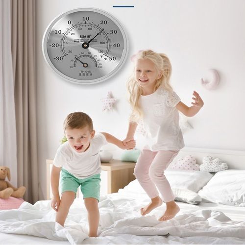 Thermometer, Indoor Household Precision Baby Room, High-Precision Dry And Wet Humidity Meter, Pharmacy Noise-free, Battery-free, German Technology