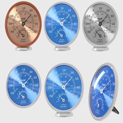 Thermometer, Indoor Household Precision Baby Room, High-Precision Dry And Wet Humidity Meter, Pharmacy Noise-free, Battery-free, German Technology