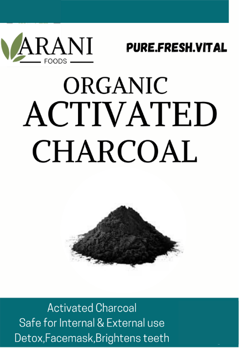 Arani Activated Charcoal - Powerful Detoxifier - 250g