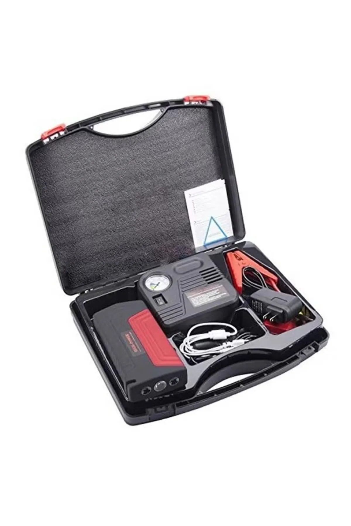 Heavy Duty Car Jumpstarter Kit With Air Compressor
