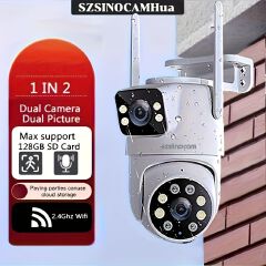 Cam With Color Night Vision Wireless 1080p HD Indoor/Outdoor Video Camera 2-Way Audio Wireless Security Camera Pan/Tilt/Zoom Wi-Fi Smart Home Security Camera With Motion Tracking For Baby & Pet