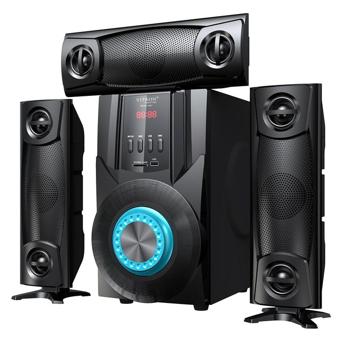 Vitron V-641 10000W 3.1CH AMAZING HOMETHEATRE SPEAKER SYSTEM,USB,DVD,VCD,PS2,TUNER,FM,XBOX,AUDIO,BLUETOOTH,FM RADIO,10000WATTS,3.1CHANNEL SUBWOOFER,USB AND DISK INPUT,AC/DC CURRENT USE + FREE DELIVERY