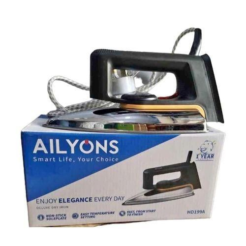 AILYONS BEST BRAND Dry Iron Box  Smooth and Easy Ironing And Energy Saving iIron box,A true Definition of Quality Product That Comes With 1 Year Warranty and Quick Service,FREE DELIVERY TO YOUR DOOR..