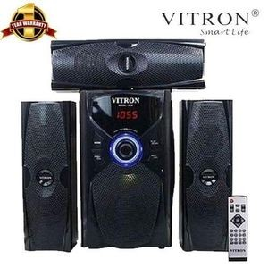 VITRON V636 3.1CH SUBWOOFER WITH BLUETOOTH,FM RADIO,AUX AND  1 YEAR WARRANTY+ FREE DELIVERY,AC/DC POWER,MP3,DVD,VCD,PS2,TUNER,USB,FM RADIO,XBOX,AUDIO AND 3D MUSIC REAL SOUND,FREE DELIVERY AVAILABLE...